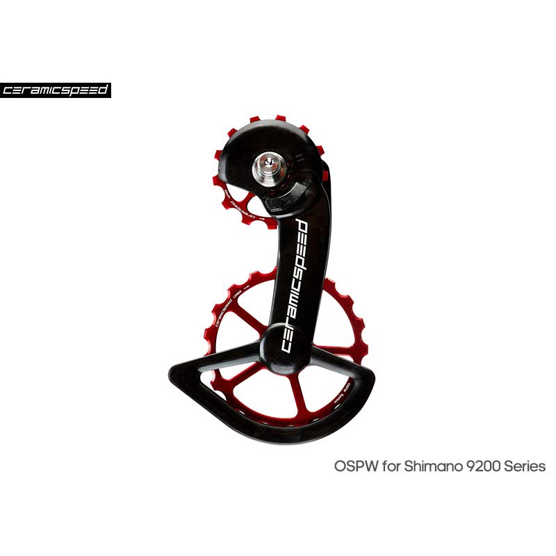 Chape de Dérailleur Ceramicspeed OSPW Sram eTap 11V Rouge