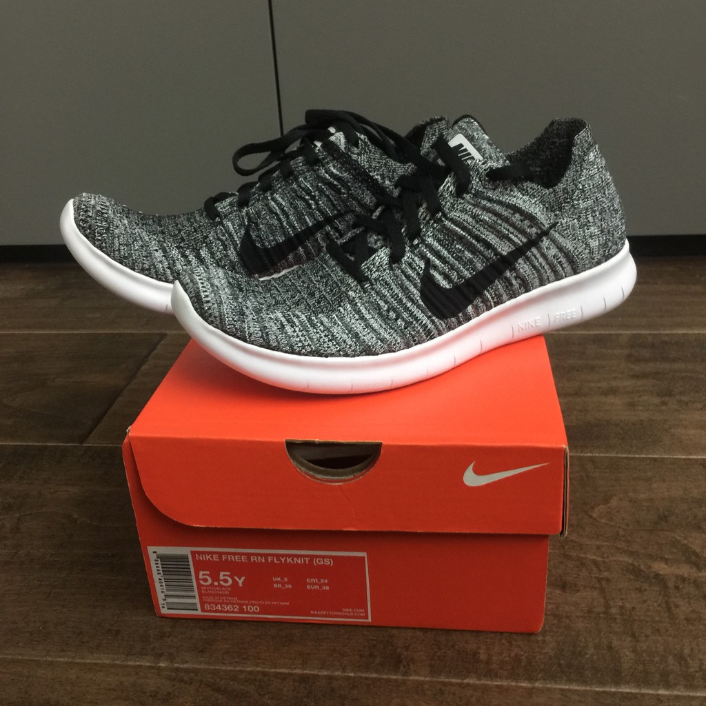 Nike free rn flyknit gs 24