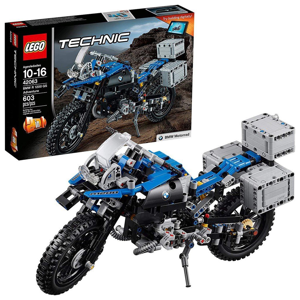 LEGO 樂高42063 TECHNIC 系列BMW R 1200 GS Adventure 2合1 | 蝦皮購物