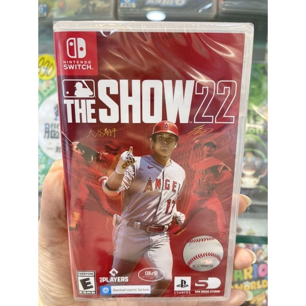 全新現貨⚠️NS Switch MLB The Show 22 英文版美國職棒大聯盟大谷翔平