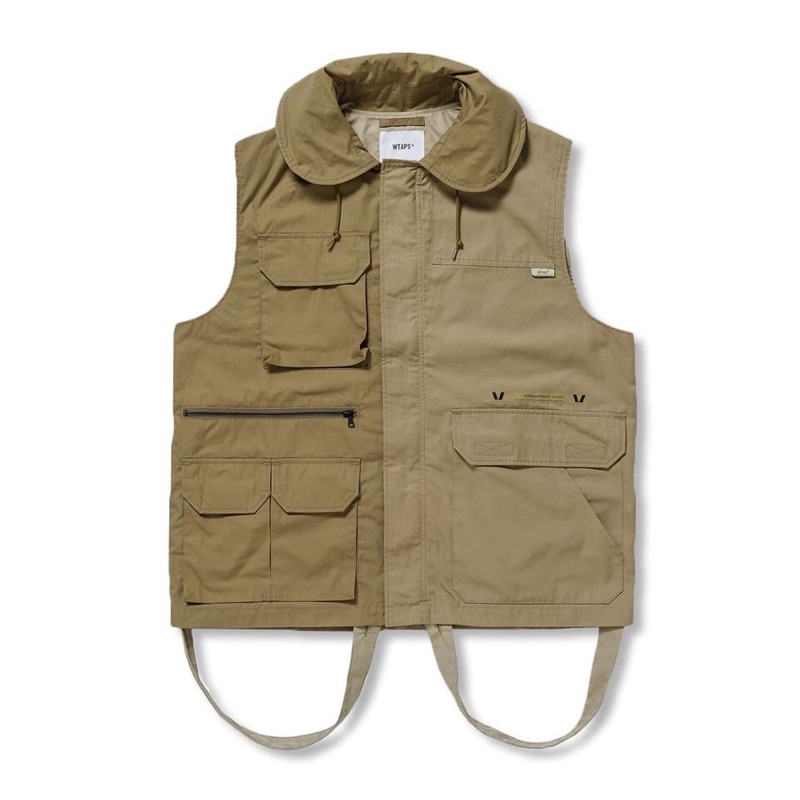 21AW WTAPS TRADER / VEST / COTTON. WEATHER. RIPSTOP 全新正品背心