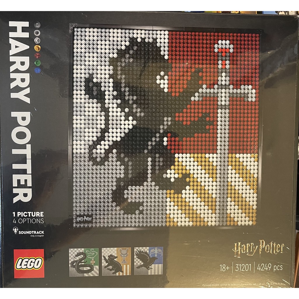【現貨已封膜未拆封】LEGO 31201 Art系列 哈利波特系列 霍格華茲學院徽章Hogwarts Crests | 蝦皮購物