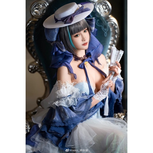 租］碧藍航線柴郡柴郡貓冰雪公主cos cosplay 禮服華麗爪爪匣子| 蝦皮購物