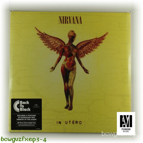 原裝正版Nirvana - In Utero 涅槃樂隊 朋克grunge黑膠唱片LP德全新原版KDNEG | 蝦皮購物