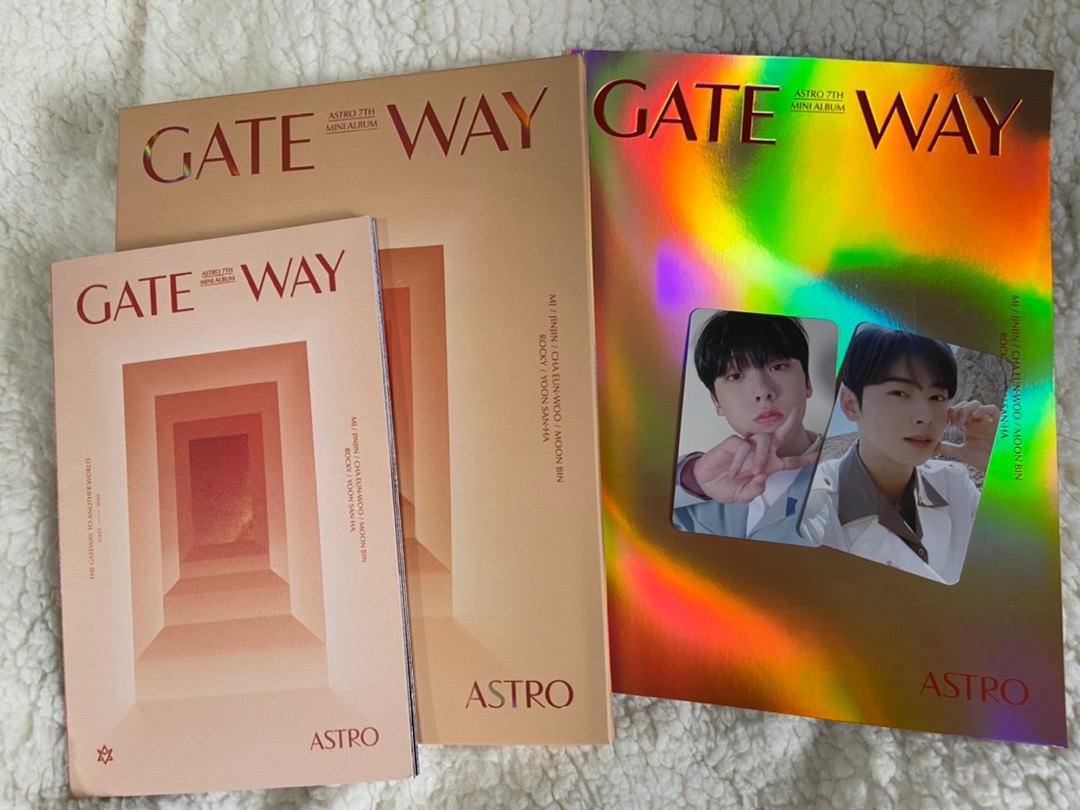 微音樂💃現貨/送迷你透扇ASTRO - GATEWAY (7TH MINI ALBUM) 迷你七輯