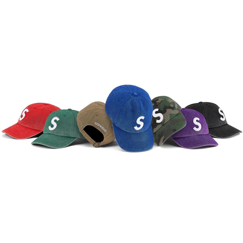 OGC}2020SS Supreme Pigment Print S Logo 6-Panel Cap 老帽| 蝦皮購物