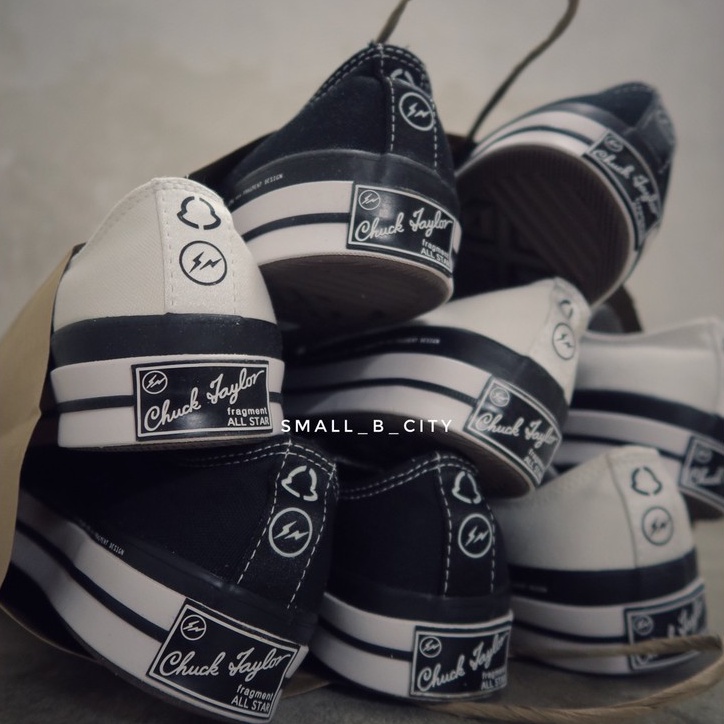 ☆小B之都☆ CONVERSE X FRAGMENT X MONCLER CHUCK 70 黑色169069C