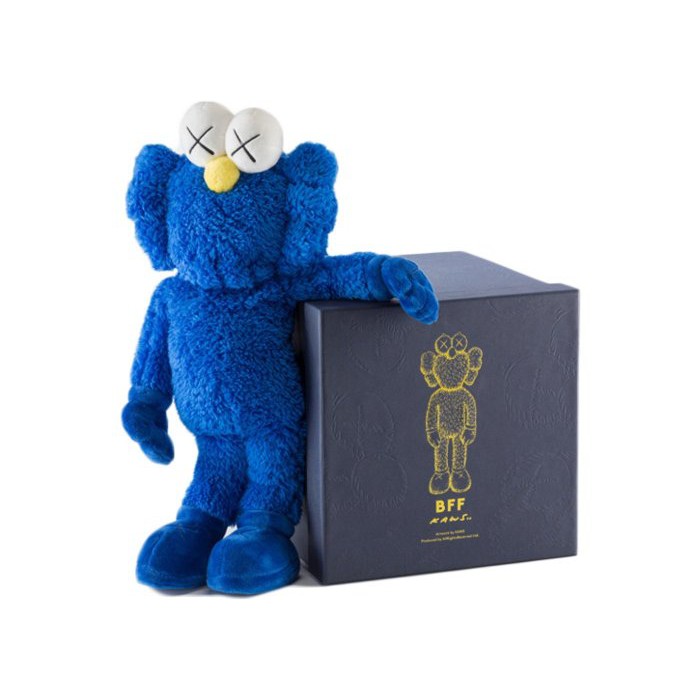 KAWS BFF Plush Blue 藍色 限量1000隻 全新 現貨