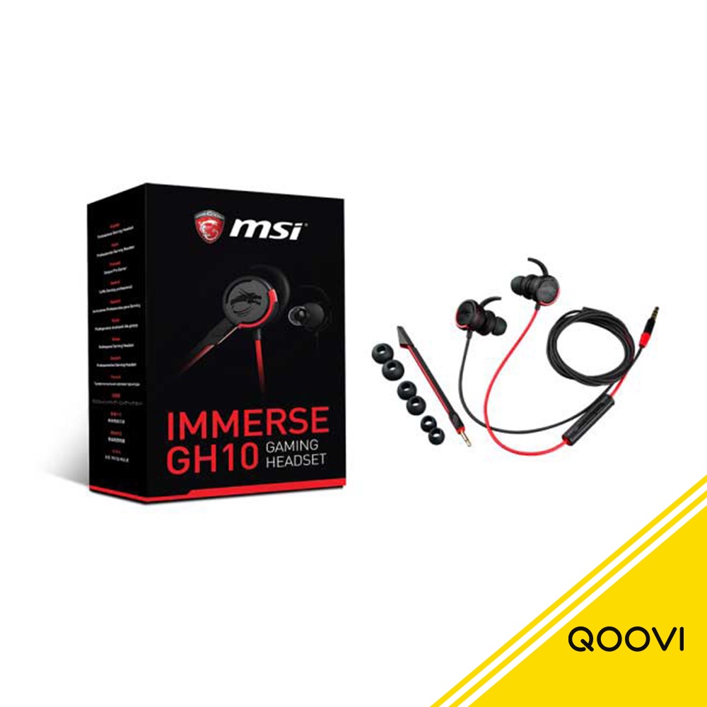 MSI IMMERSE GH10 耳塞式 電競耳機 | 蝦皮購物