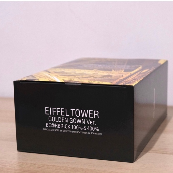 BE@RBRICK 庫柏力克熊巴黎鐵塔艾菲爾鐵塔EIFFEL TOWER 400％ & 100