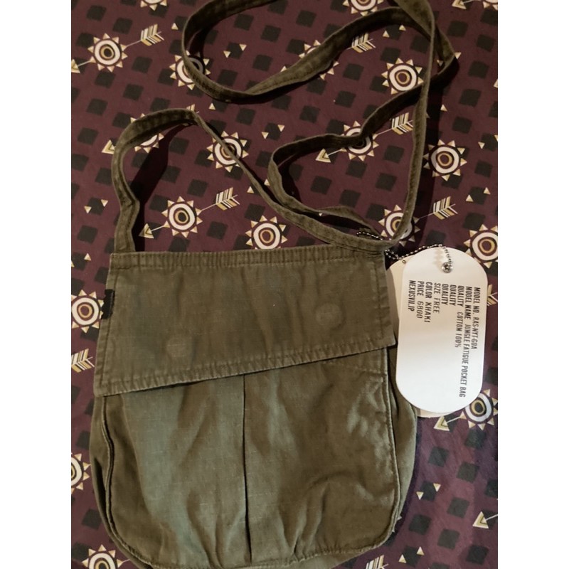 全新正品 工裝NexusVII Nexus7 JUNGLE FATIGUE POCKET BAG RIPSTOP 小包