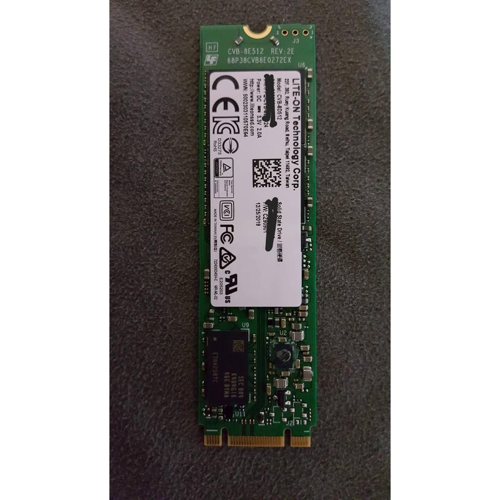 固態硬碟】LITEON(SSSTC) 512GB / CVB-8D512 / M.2 SSD / SATA 2280