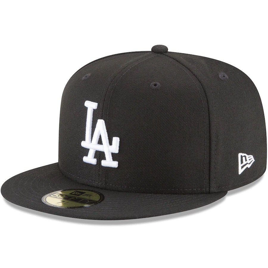 New Era MLB 洛杉磯道奇Black & White 黑白款59FIFTY 全封帽LA | 蝦皮購物