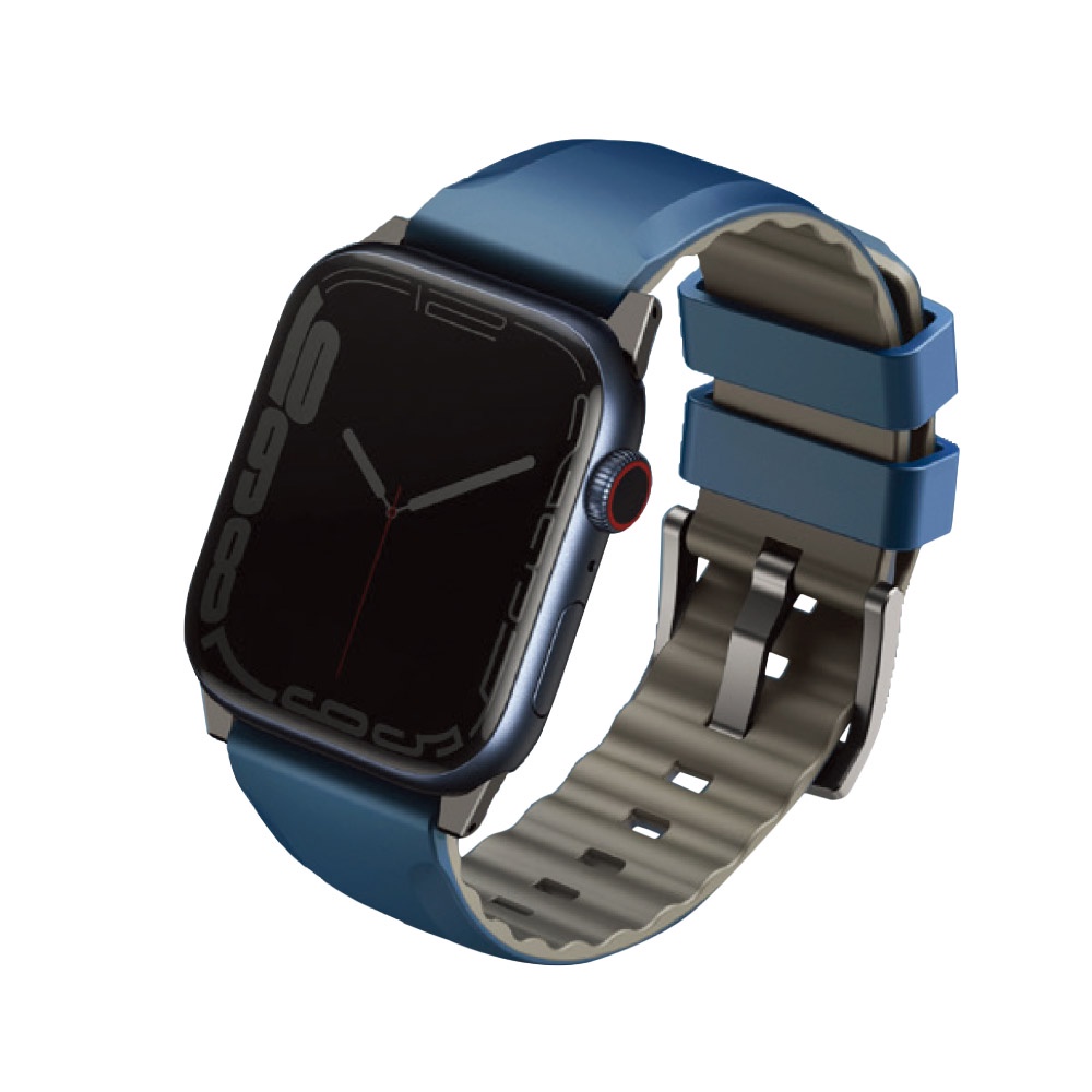 【UNIQ】Apple Watch 7/6/SE防水雙色錶帶(Linus)｜49/38/40/41/42/44/45mm