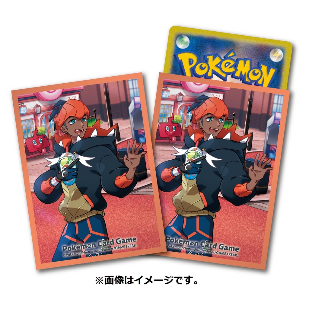 【現貨】日版 寶可夢中心 限定 PTCG 寶可夢卡牌遊戲 TRAINERS Off Shot! 奇巴納 卡套 保護套