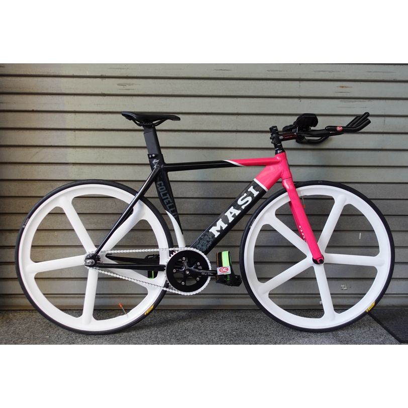 MASI COLTELLO CUSTOM ピスト 完成車 HED3 マジー 緑