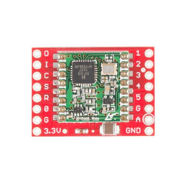 【飆機器人】SparkFun RFM69 無線傳輸模組 (434MHz) | 蝦皮購物