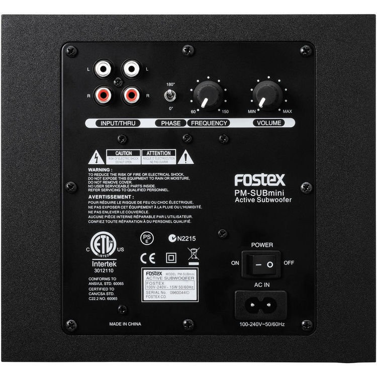 Fostex PM0.3H PM-SUBmini2 セット（搖滾玩家樂器】全新公司貨