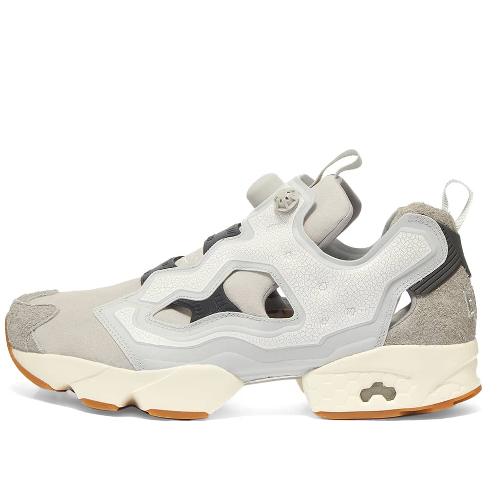 R‘代購 END Reebok InstaPump Fury Fossil Pump 米白灰黑 FZ3080 男女段