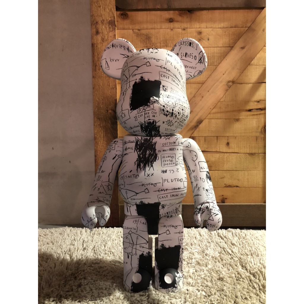 BE@RBRICK Jean-Michel Basquiat #3 三代1000% 巴斯奇亞極限量| 蝦皮購物