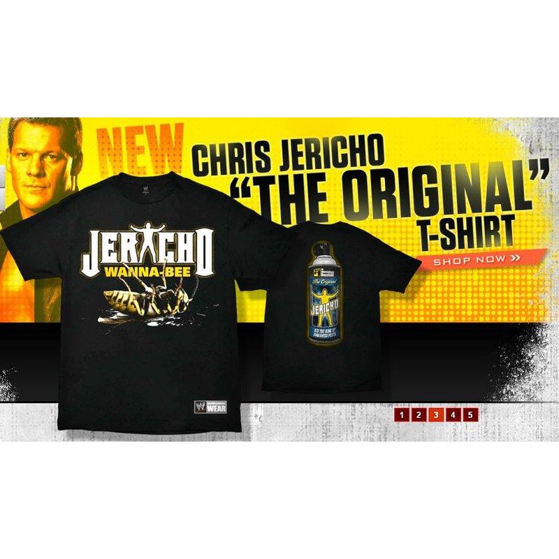 ☆阿Su倉庫☆WWE摔角 Chris Jericho The Original T-Shirt Y2J絕對原創絕版款 | 蝦皮購物