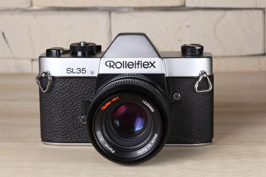 〔經典銘機〕德國製 祿萊 Rollei SL35 ＋ Planar 50mm f1.8. HFT 鍍膜 美品