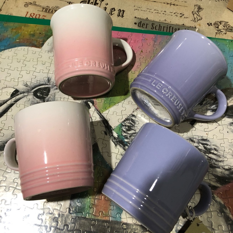 Le creuset 馬克杯4個全新+2手| 蝦皮購物