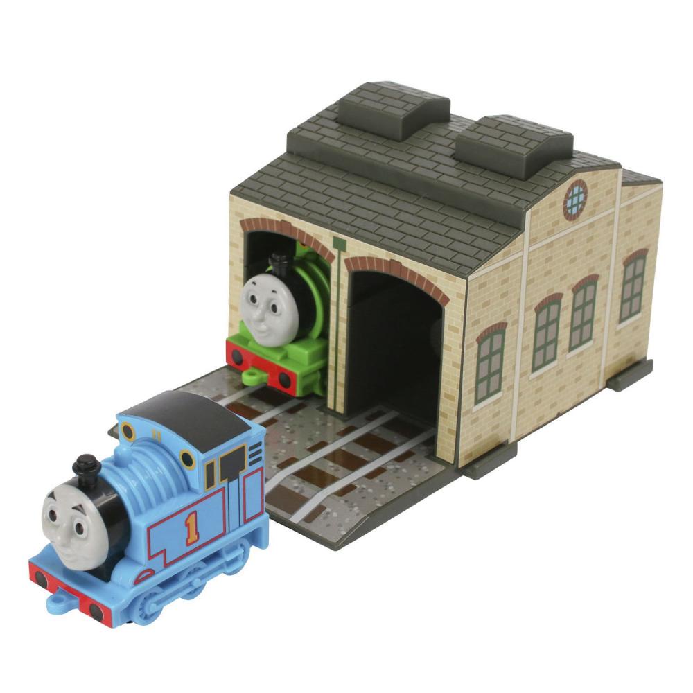 湯瑪士小火車車庫發射棚湯瑪士小火車Thomas & Friends 正版在台現貨