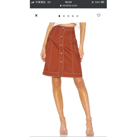 正品 stussy 雙面穿車線a字裙 | 蝦皮購物