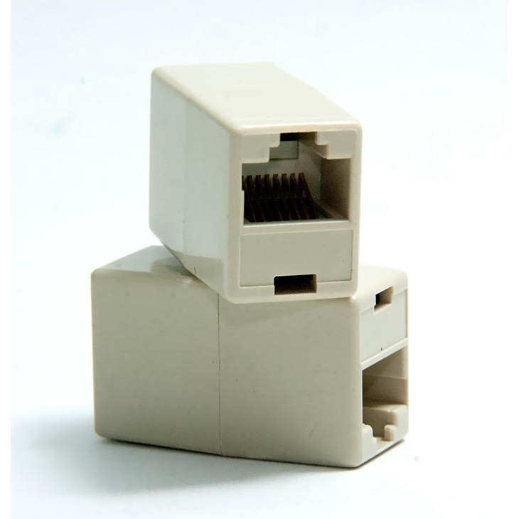 板橋現貨【RJ45母對母直通頭】網路線連接頭 網路線延長頭 轉接頭對接頭【傻瓜批發】U39-1 | 蝦皮購物