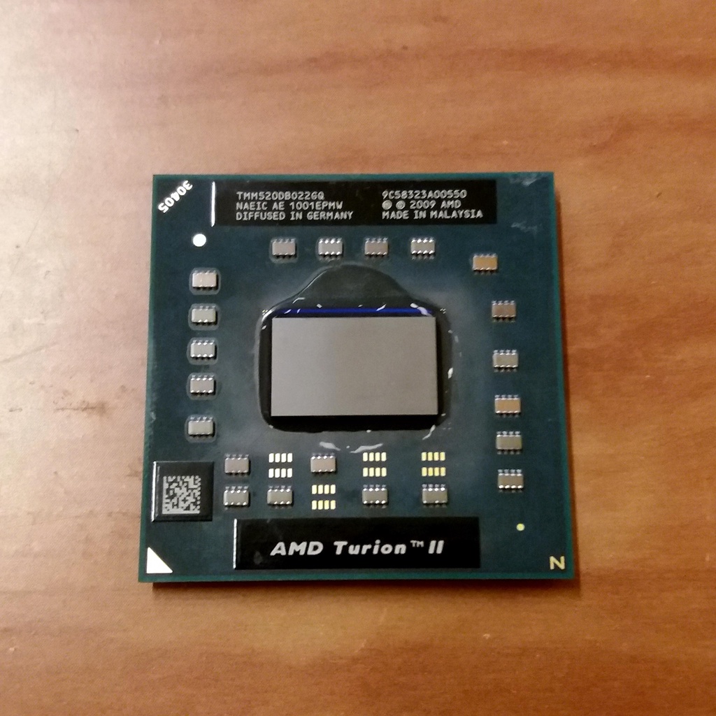 原廠AMD Turion II cpu (Laptop use) | 蝦皮購物