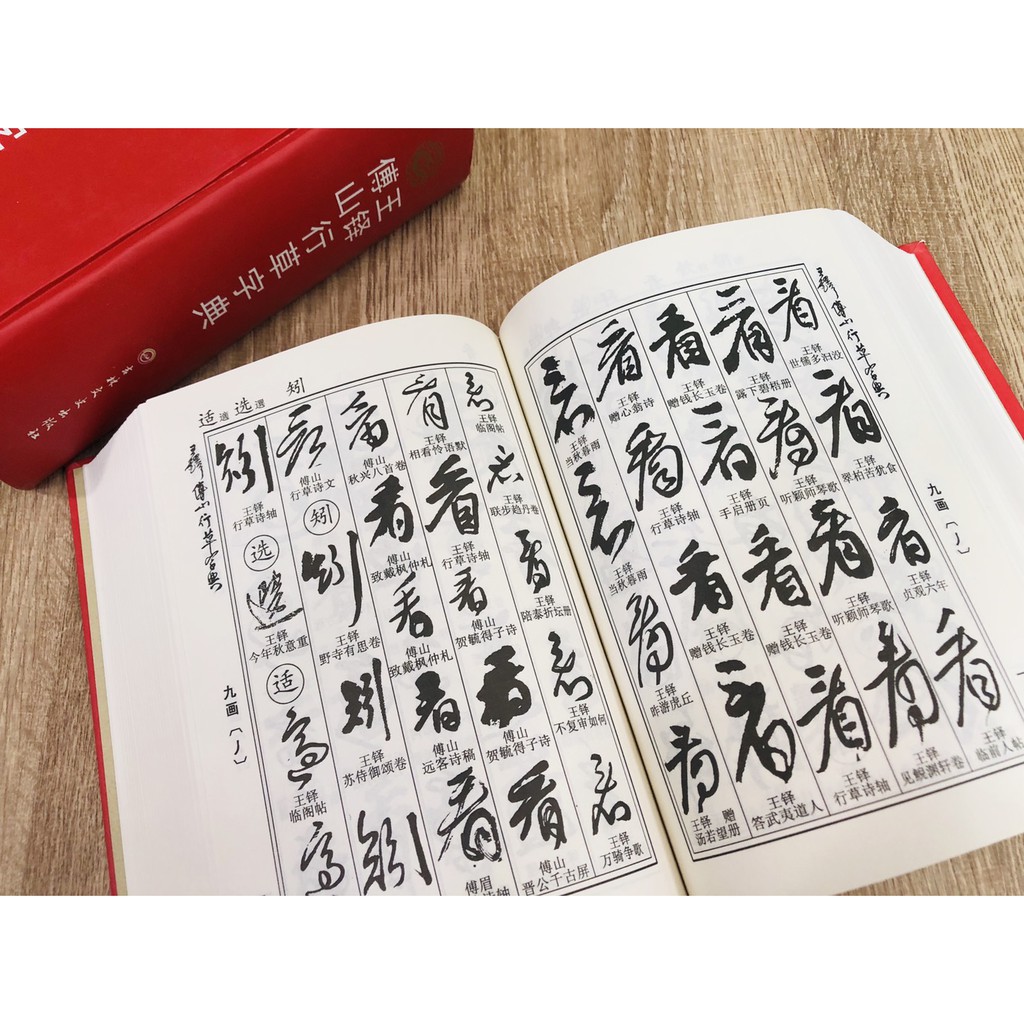 正大筆莊 《王鐸傅山行草字典》書法 行草 王鐸 傅山 字典 吉林出版社