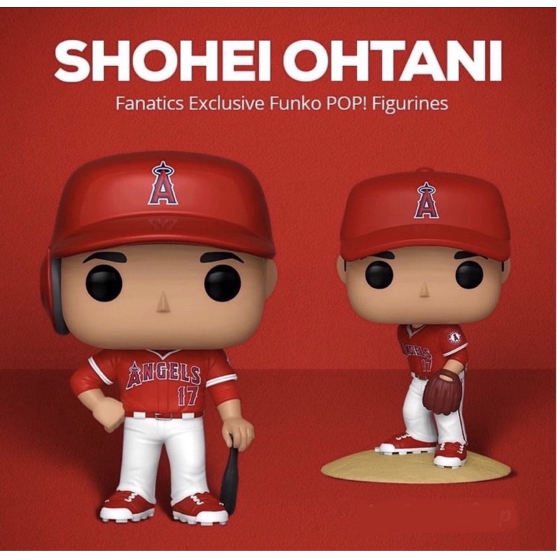 C&J 正版 現貨 Funko PoP MLB 大谷翔平 2pk 洛杉磯天使 招牌天使紅 2pack