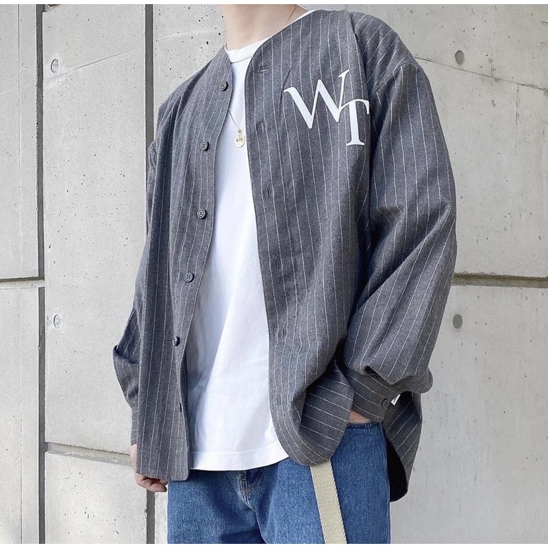 【日貨代購CITY】2022SS WTAPS LEAGUE LS COTTON FLANNEL STRIP 棒球衫 現貨