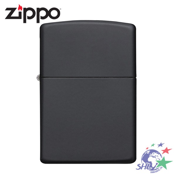 Zippo 經典打火機 美系 Regular Black Matte 黑烤漆 218 / ZP662 【詮國】 蝦皮購物