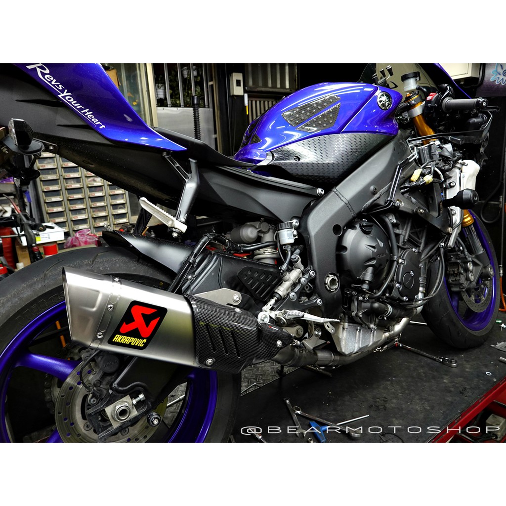 貝爾摩托車精品店】Akrapovic 排氣管R6 08-22 全段鈦合金EVO 蠍子管