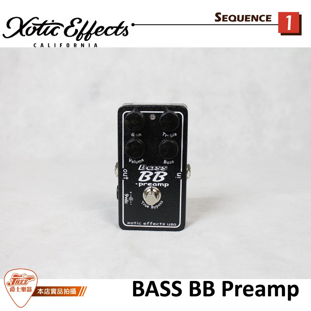 爵士樂器】 Xotic Bass BB Preamp 增益/前級效果器BASS BBP | 蝦皮購物