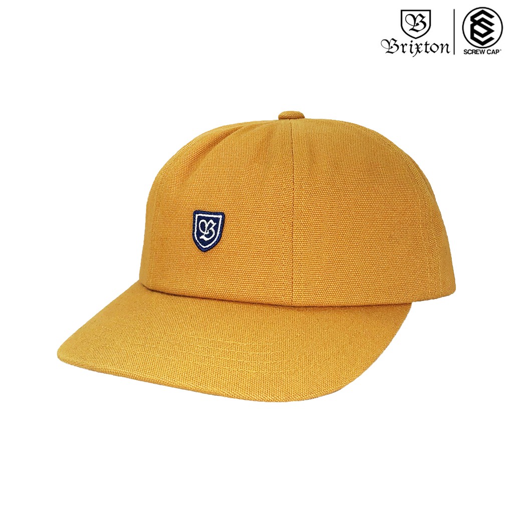 BRIXTON CAP SHIINE LP CAP YELLOW 棒球帽 老帽 鴨舌帽 ⫷ScrewCap⫸ | 蝦皮購物