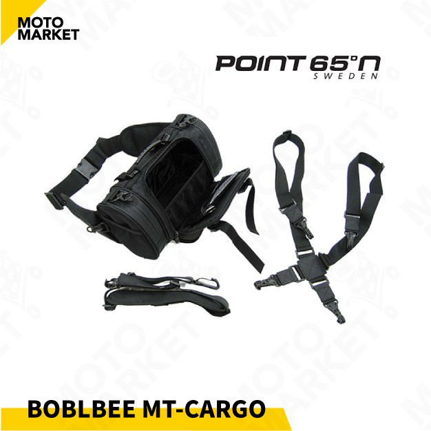 摩托麻吉騎士裝備】POINT65N 多功能腰包BOBLBEE MT-CARGO 黑色
