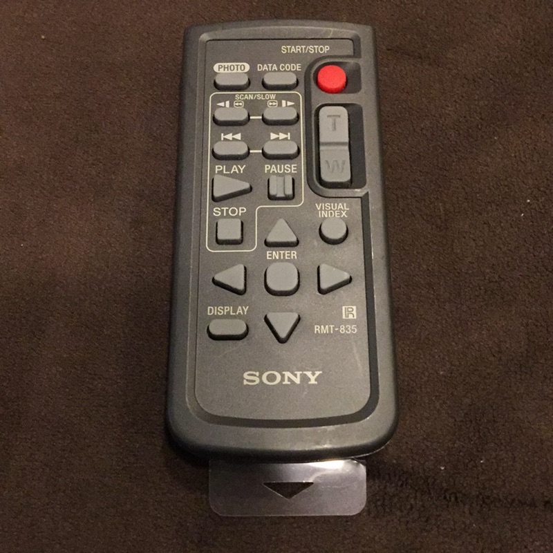 [全新] SONY原廠遙控器RMT-835（DVD攝影機/硬碟攝影機 適用） | 蝦皮購物