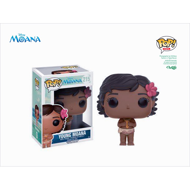 Artlife ㊁ FUNKO POP Vinyl DISNEY YOUNG MOANA 迪士尼 海洋奇緣 莫娜