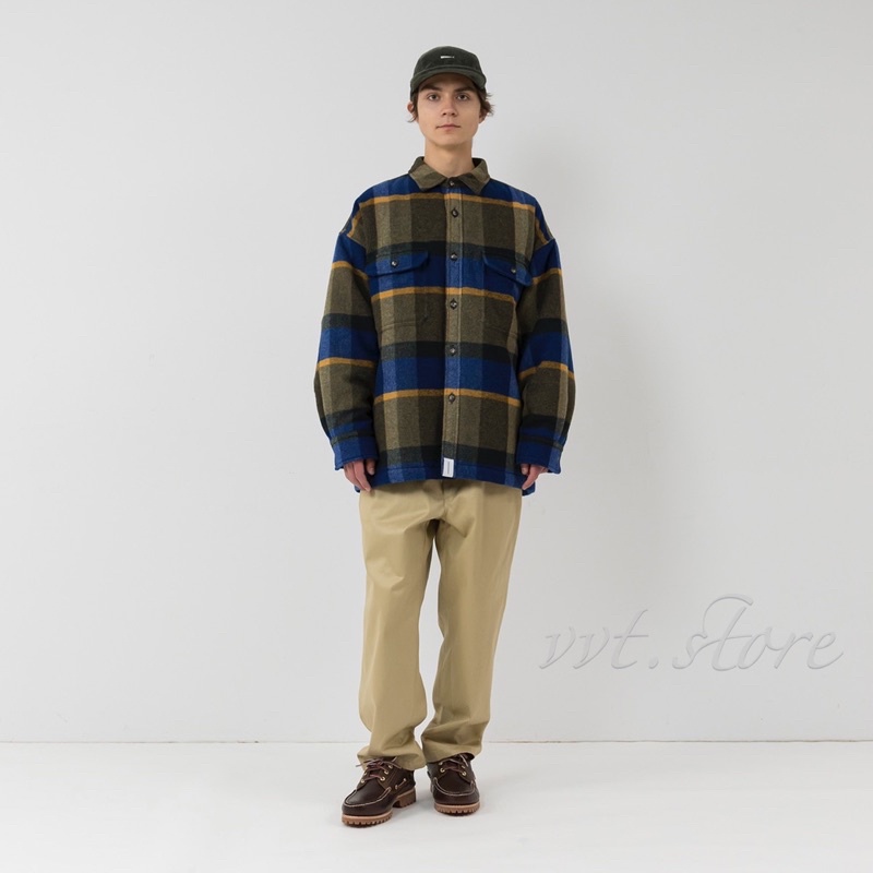 DESCENDANT 21AW CLAIRTON PLAID JACKET 長袖襯衫外套夾克| 蝦皮購物