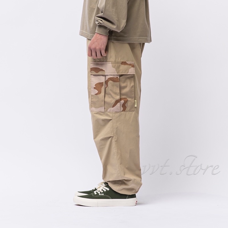 WTAPS 21AW JUNGLE STOCK / TROUSERS / COTTON. RIPSTOP 長褲工作褲