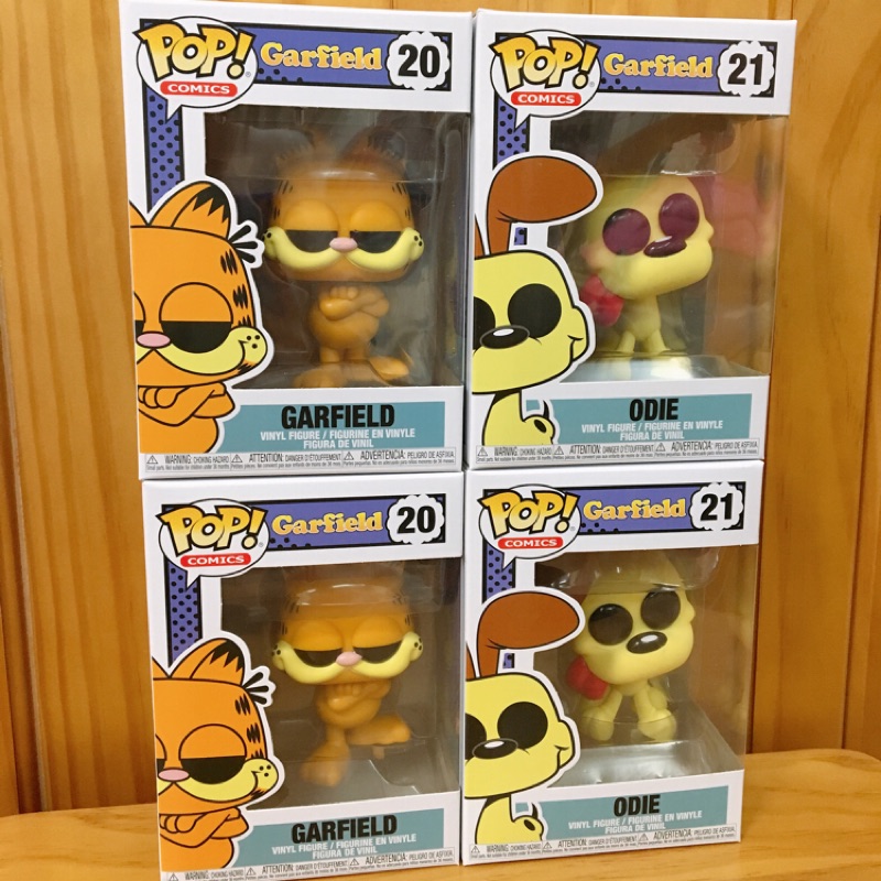 Funko Pop 20 2024 Garfield & 21 Odie