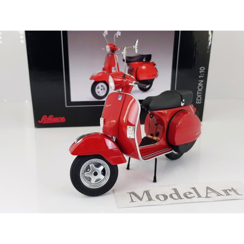 1:10 Schuco 偉士牌Vespa PX 125 Red紅合金/超細緻多處可動『現貨