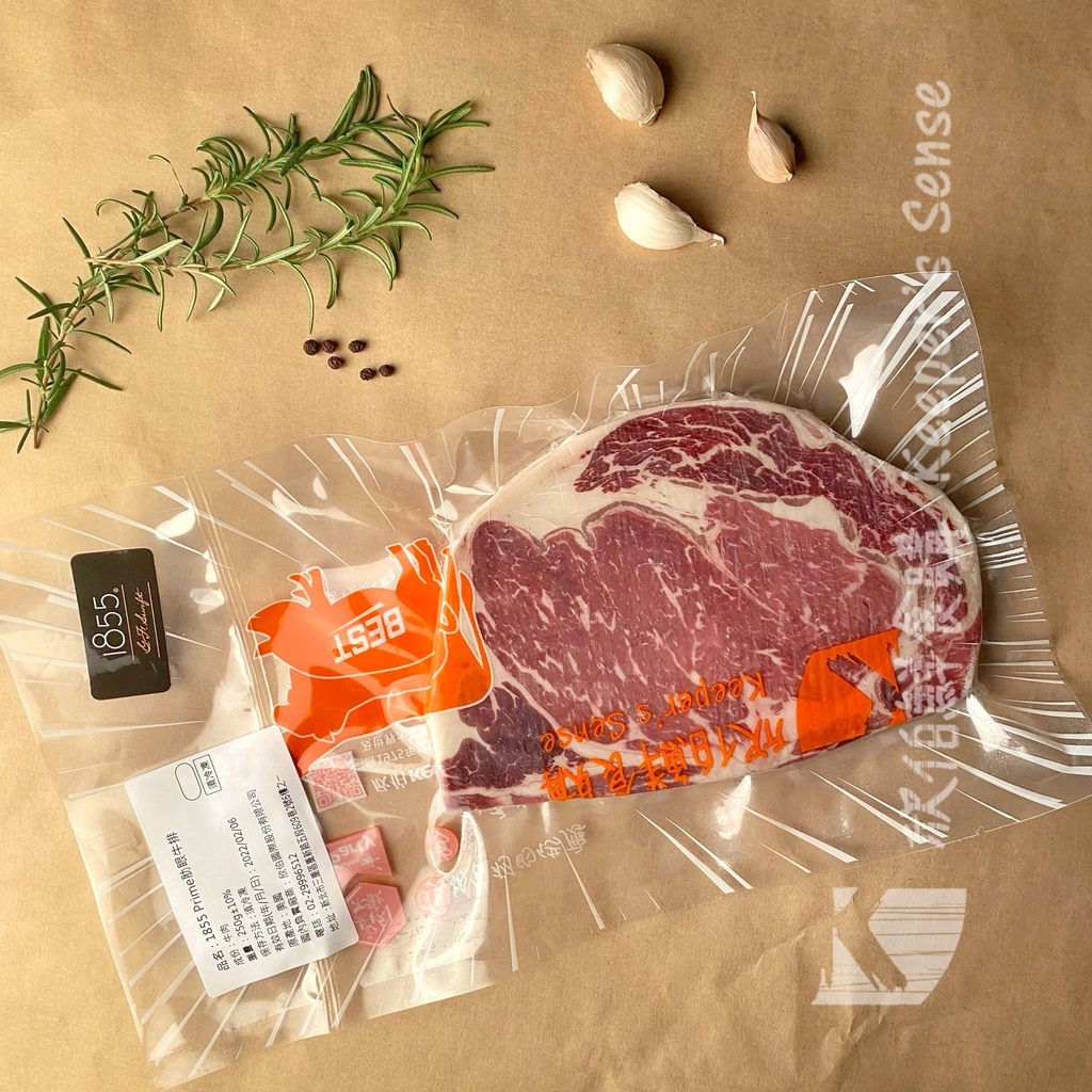 1855 Prime 肋眼牛排 250g ｜ 老饕牛排 燒烤 安格斯純黑牛 濕式熟成 嚴格篩選 美國 【鮮食購官方直營】 | 蝦皮購物