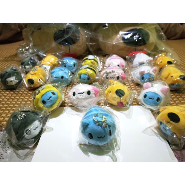 貓貓蟲咖波-Bugcat capoo Family 7隻小娃娃吊飾 絨毛娃娃 | 蝦皮購物