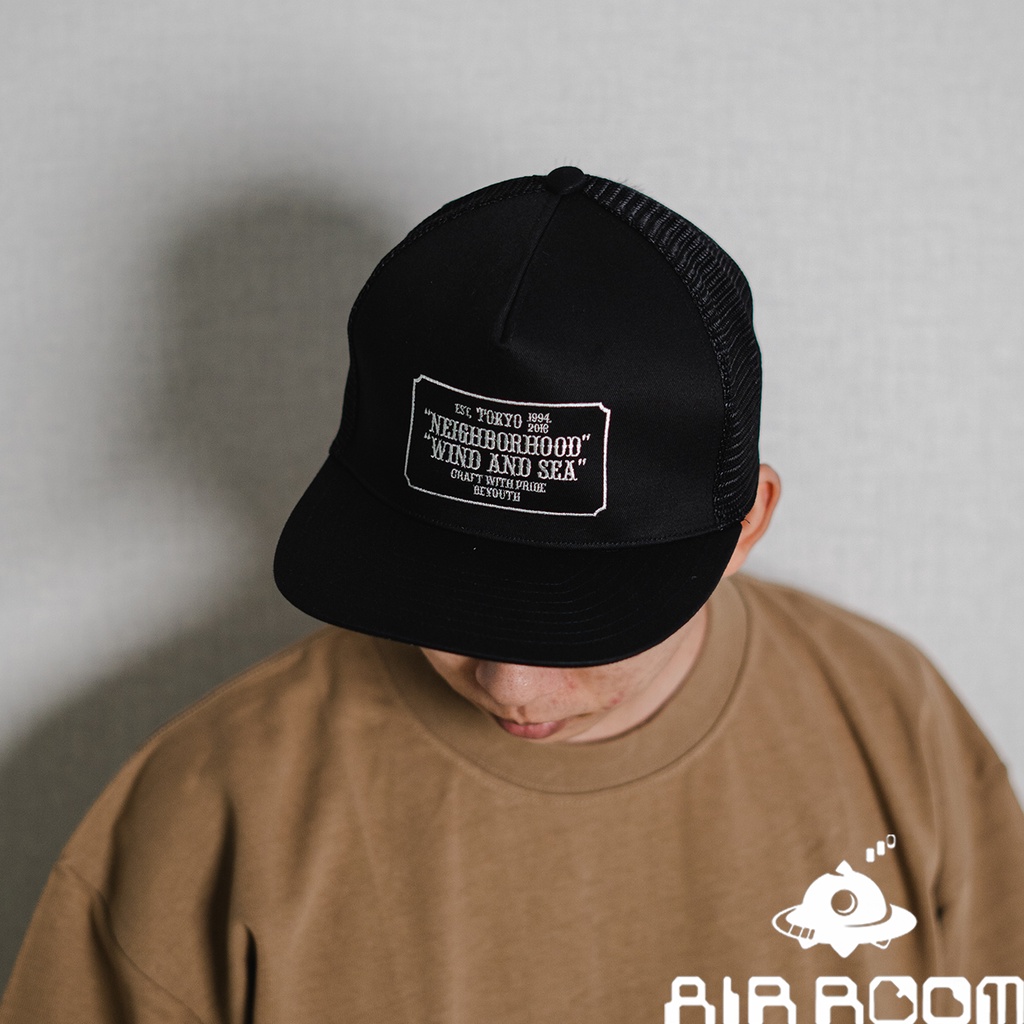 AirRoom全新正品現貨NEIGHBORHOOD WIND AND SEA NHWDS / C-CAP 網帽