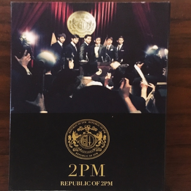 2PM REPUBLIC OF 2PM 日版專輯CD DVD 附寫真| 蝦皮購物