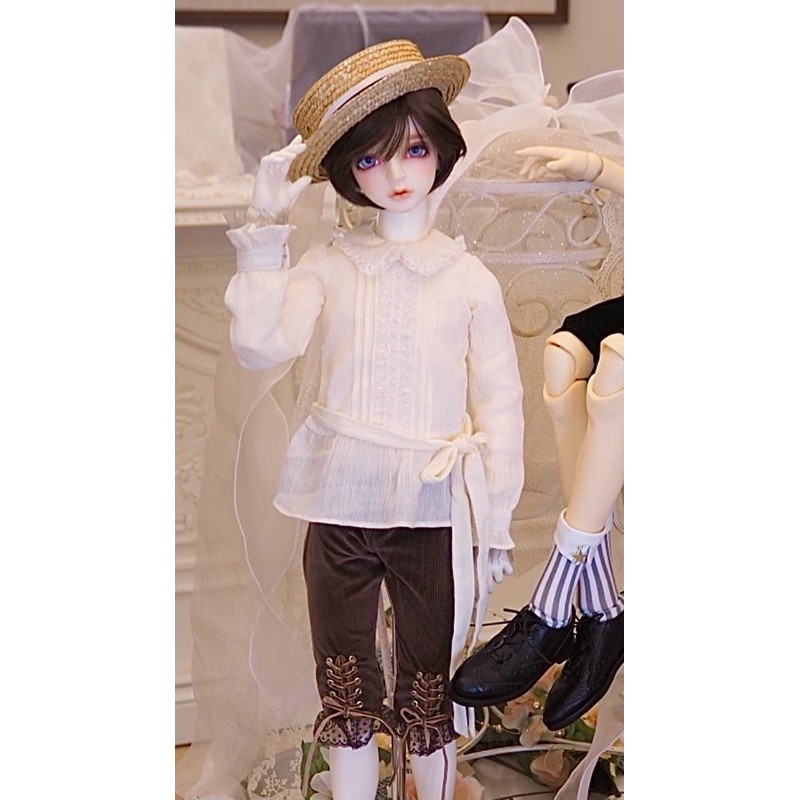 [娃衣閒置］bjd/3分 1/3 日本v社/ volks doll /老v/復古森系套裝/SD13 SDGR